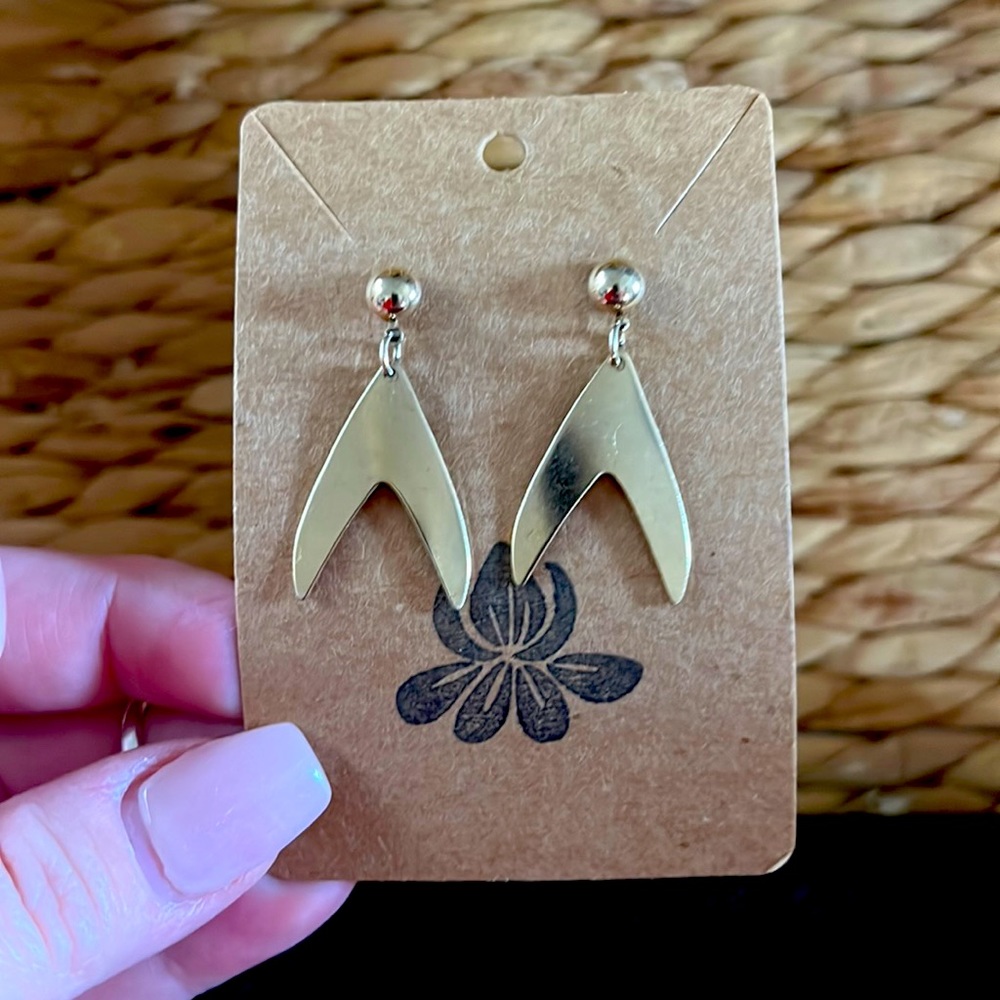 Vintage Gold Color Earrings